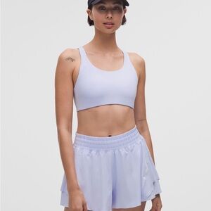 Lululemon Nulux Strappy-Back Sports Bra Medium, B/C Cup. Serene Blue NWO